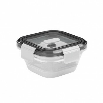 【暮らしラクラク応援セール】Felio たためるシリコン保存＆ランチBOX 角型500ml F21691【取り寄せ・返品不可商品】