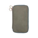 【暮らしラクラク応援セール】ASHFORD アシュフォード モダングレース リフィルパッドポーチ B6 10mm モーニンググレー 7712-009【取り寄せ・...