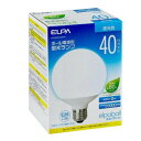 【暮らしラクラク応援セール】ELPA 電球形蛍光灯G形 40W形 EFG10ED/8-G041H【取り寄せ・返品不可商品】