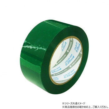 【暮らしラクラク応援セール】OPPテープ OPP-501G 緑 6巻x10パック【取り寄せ・返品不可商品】