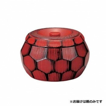 【暮らしラクラク応援セール】福井クラフト　はつり亀甲丼 根来塗(内黒)親 41000182【取り寄せ・返品不..