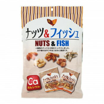 【暮らしラクラク応援セール】タクマ食品 ナッツ＆フィッシュ 60袋（10×6個入）【軽減税率対象商品】【取り寄せ・返品不可商品】