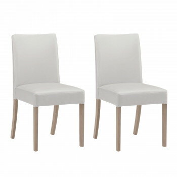 【暮らしラクラク応援セール】ダイニングチェア マイキー NA 2脚セット【取り寄せ・返品不可商品】