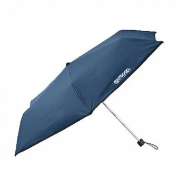 【暮らしラクラク応援セール】OUTDOOR PRODUCTS 折りたたみ傘 晴雨兼用 裏PU無地 58cm ネイビー 10002528【取り寄せ・返品不可商品】