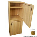 【暮らしラクラク応援セール】オフィス家具 2人用パーソナルロッカー ダイヤル錠付 45×45×120cm RGP4545 KKA・古木調【取り寄せ・返品不可商品】(3)