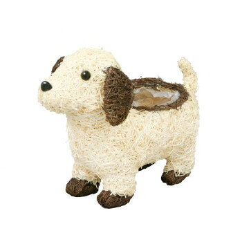 【暮らしラクラク応援セール】大橋新治商店 アニマルバスケット 犬ホワイトM 82-244【取り寄せ・返品不可商品】