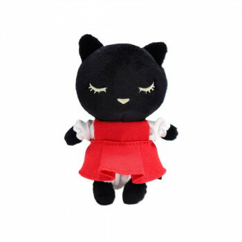 【暮らしラクラク応援セール】おすましプーちゃん お着替えマスコット レッド P208072-33【取り寄せ・返品不可商品】