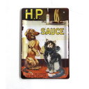 【暮らしラクラク応援セール】メタルポストカード HP SAUCE IN059587【取り寄せ・返品不可商品】