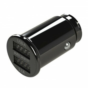 【暮らしラクラク応援セール】アークス(axs) コンパクトチャージャー＆USB‐A‐Cケーブル付き ブラック X..