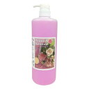 【暮らしラクラク応援セール】ハッピー&バスタイム ペット用入浴液 1L バラの香り 【取り寄せ・返品不可商品】