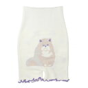 【暮らしラクラク応援セール】フレンズヒル もこもこショートパンツ スナグルキャット アイボリー YW-186-832【取り寄せ・返品不可商品】