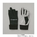 【暮らしラクラク応援セール】ハヤブサ FOURON シープバックグローブ 3本カット ブラック M Y4622-M-90【取り寄せ・返品不可商品】