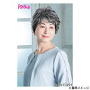 【暮らしラクラク応援セール】プリシラ 帽子ウィッグリラックス ミックスカールショート 耐熱ダークグレイヘア BO-08-TDGH【取り寄せ・返品不可商品】