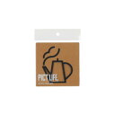 【暮らしラクラク応援セール】ハイロジック PICT LIFE. キッチン/やかんA 黒 1枚入 24729【取り寄せ・返品不可商品】
