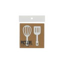 【暮らしラクラク応援セール】ハイロジック PICT LIFE. キッチン/ツール 白 1枚入 24737【取り寄せ・返品不可商品】