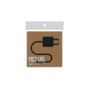 【暮らしラクラク応援セール】ハイロジック PICT LIFE. 充電コーナーB 黒 1枚入 24771【取り寄せ・返品不可商品】
