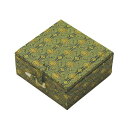 【暮らしラクラク応援セール】印箱 錦布印箱 2顆 特大 HG12-4【取り寄せ・返品不可商品】