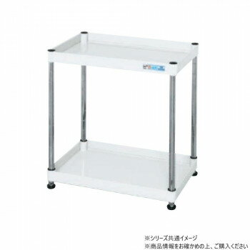 【暮らしラクラク応援セール】サカエ CSパールワゴン固定タイプ 樹脂製 パールホワイト CSPN-6062W【取り寄せ・返品不可商品】