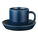 【暮らしラクラク応援セール】西海陶器 波佐見焼 コモン コーヒーカップ&ソーサー 青 18284【取り寄せ・返品不可商品】