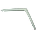 【暮らしラクラク応援セール】ホワイト棚受 300×350mm 1本入 98137【取り寄せ・返品不可商品】