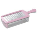 【暮らしラクラク応援セール】ステンレス製おろし器 おろしぼり ピンク【取り寄せ・返品不可商品】