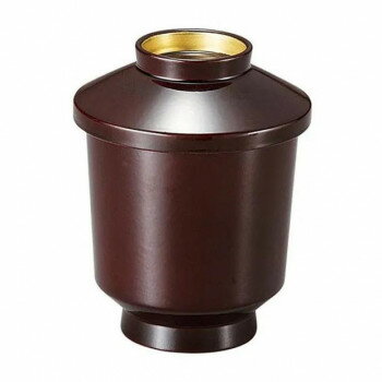 【暮らしラクラク応援セール】切立はし洗椀　溜内黒/高台内金(内黒)　37001155【取り寄せ・返品不可商品】