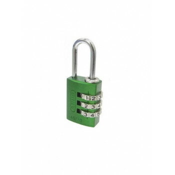 【暮らしラクラク応援セール】ABUS(アバス) ナンバー可変式南京錠 145-20 グリーン・00721235【取り寄せ・返品不可商品】