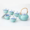 【暮らしラクラク応援セール】西海陶器 掛分ぶどう M蓋付茶器揃 31074【取り寄せ・返品不可商品】