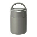 【暮らしラクラク応援セール】MM-35C モグモグ キャリースープマグ 350ml (STスプーン付き) チャコール【取り寄せ・返品不可商品】