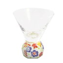 【暮らしラクラク応援セール】有田焼 有田浪漫グラス SAKE GLASS 六角 トロピカル【取り寄せ・返品不可商品】
