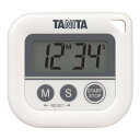 【暮らしラクラク応援セール】TANITA タニタ 丸洗いタイマー 100分計 WH ホワイト TD-376N【取り寄せ・返品不可商品】