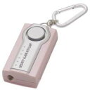 【暮らしラクラク応援セール】SE25P LEDライト付セキュリティーアラーム ピンク【取り寄せ・返品不可商品】