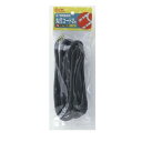 【暮らしラクラク応援セール】ELPA 丸打コード2m RF-2H(BK)【取り寄せ・返品不可商品】