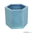 【暮らしラクラク応援セール】村田屋産業 ヘキサゴンポット 5号 Naturalblue 3693【取り寄せ・返品不可商品】
