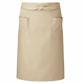 【暮らしラクラク応援セール】アイトス ミディエプロン ライトベージュ F HS2502【取り寄せ・返品不可商品】