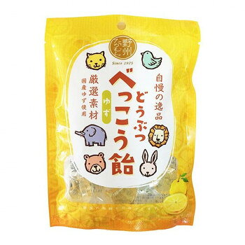 【暮らしラクラク応援セール】どうぶつべっこう飴 ゆず 48袋入【軽減税率対象商品】【取り寄せ・返品不可商品】
