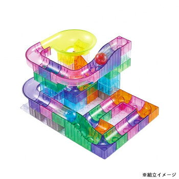 【暮らしラクラク応援セール】シルバーバック ボールがコロがるっブロックコースター54個セット 011075【取り寄せ・返品不可商品】
