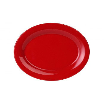Kids Tableware - 【暮らしラクラク応援セール】オーバルプレート 30cm レッド CR212PR【取り寄せ・返品不可商品】