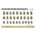 【暮らしラクラク応援セール】Sha-Nail Charm 写ネイル ネイルシール Zebra Parts Gold CH-010g【取り寄せ・返品不可商品】