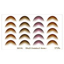 【暮らしラクラク応援セール】Sha-Nail Pro PLUS 写ネイル ネイルシール X Gradation S -Brown- XGS-P01【取り寄せ・返...