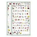 【暮らしラクラク応援セール】Sha-Nail Pro 写ネイル ネイルシール Alphabet Garden/アルファベットガーデン (White) N-AG0...