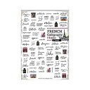 【暮らしラクラク応援セール】Sha-Nail Pro 写ネイル ネイルシール French Calligraphy -Black- FRC-001【取り寄せ・返...