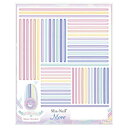 【暮らしラクラク応援セール】Sha-Nail More 写ネイル ネイルシール Neon Border/ネオン ボーダー MNBO-001【取り寄せ・返品不可商...