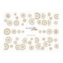 【暮らしラクラク応援セール】Sha-Nail Pro 写ネイル ネイルシール ドイリーレース ロイヤルミルクティー DL-004【取り寄せ・返品不可商品】