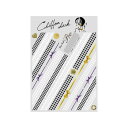 【暮らしラクラク応援セール】Sha-Nail Pro 写ネイル ネイルシール シフォンチェック(B&W) CHC-001【取り寄せ・返品不可商品】