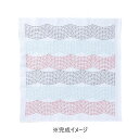 【暮らしラクラク応援セール】Sashiko Textile lab 花ふきんキット 刺し子キット Flow(白) SK455【取り寄せ・返品不可商品】