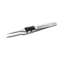 【暮らしラクラク応援セール】アネックス(ANEX) ラバーグリップ付 ステンレスピンセット はじピン 先丸型 120mm No.211-H【取り寄せ・返品不可商...