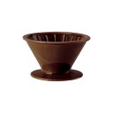 【暮らしラクラク応援セール】西海陶器 エッセンス es dripper ドリッパー 飴釉 19594【取り寄せ・返品不可商品】