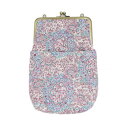 【暮らしラクラク応援セール】Ripple×LIBERTY がま口2WAY ショルダーバッグ ペイズリー ピンク GA29-LI007【取り寄せ・返品不可商品】