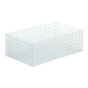 【暮らしラクラク応援セール】吉川国工業所 収納 350ワイドL クリア Bricks9046【取り寄せ・返品不可商品】